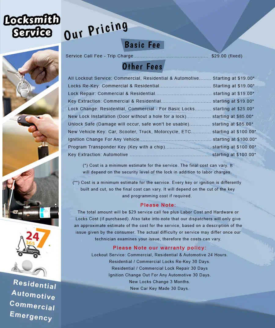 Broomall Locksmith Service, Broomall, PA 610-973-5277